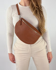 TONI Bauchtasche cognac – Large