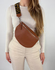 TONI Bauchtasche cognac – Large