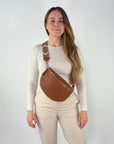 TONI Bauchtasche cognac – Large