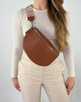 TONI Bauchtasche cognac – Large