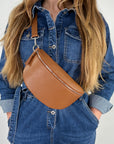 TONI Bauchtasche cognac – Medium