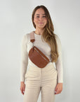 TONI Bauchtasche cognac – Medium