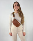 TONI Bauchtasche cognac – Medium