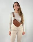TONI Bauchtasche cognac – Medium