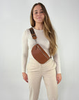 TONI Bauchtasche cognac – Medium