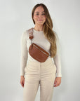 TONI Bauchtasche cognac – Medium