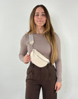 TONI Bauchtasche creme – Small