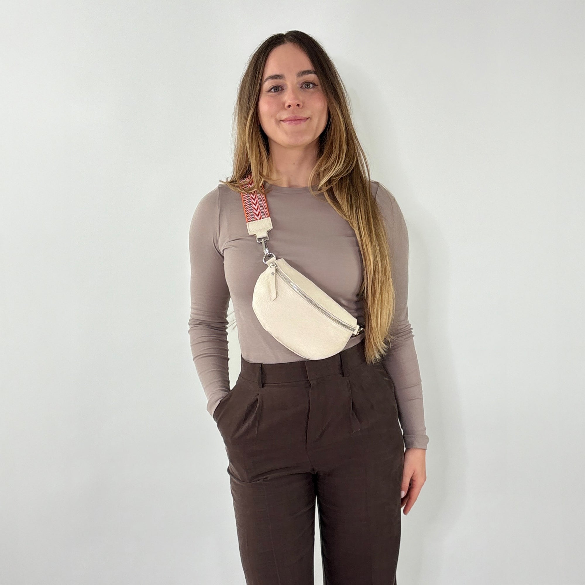 TONI Bauchtasche creme – Small