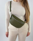 TONI Bauchtasche khaki – Medium