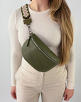 TONI Bauchtasche khaki – Medium