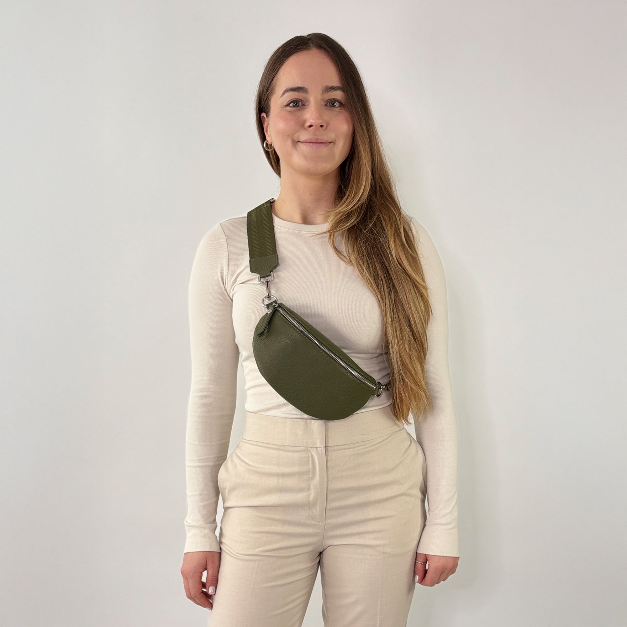 TONI Bauchtasche khaki – Small