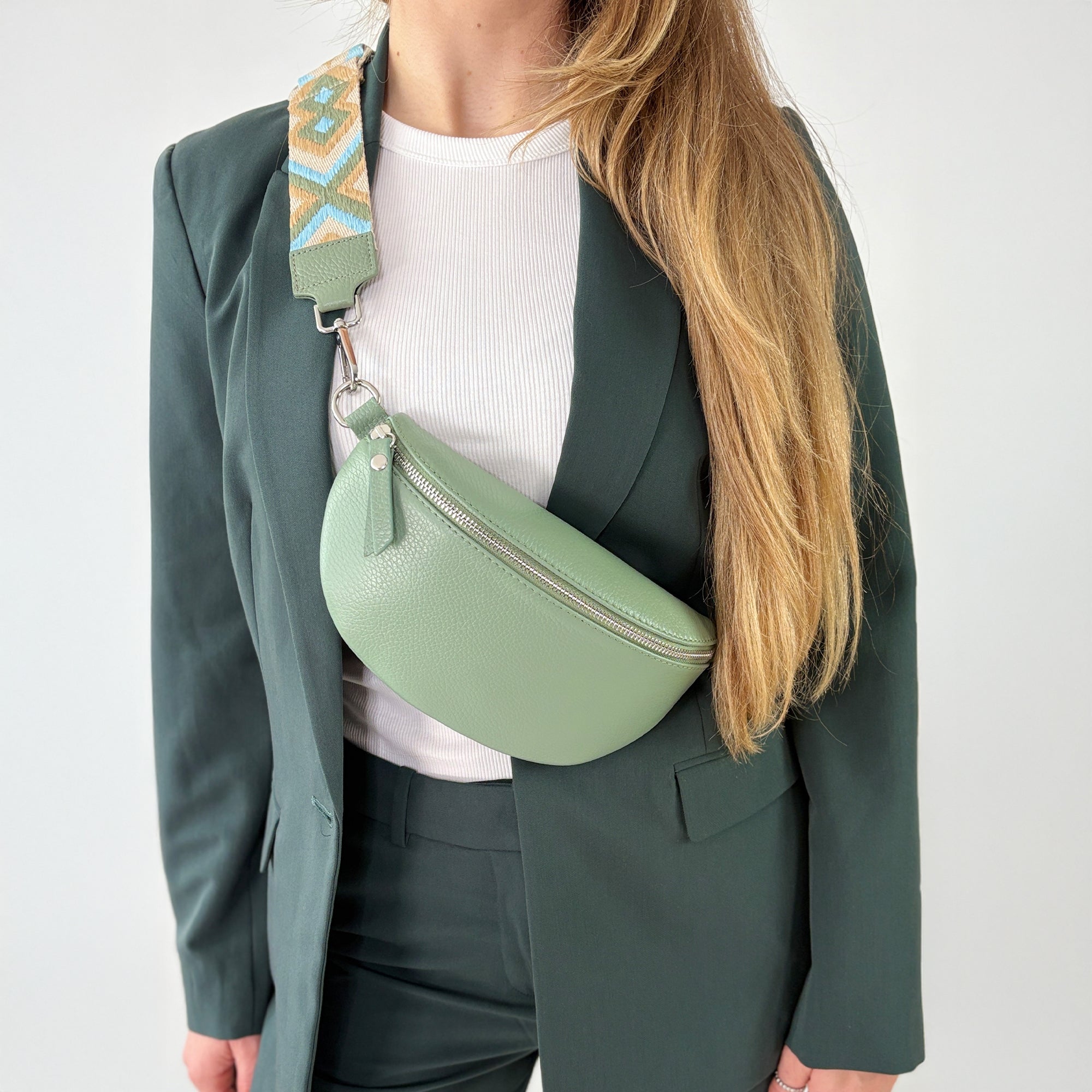 TONI Bauchtasche mint – Small