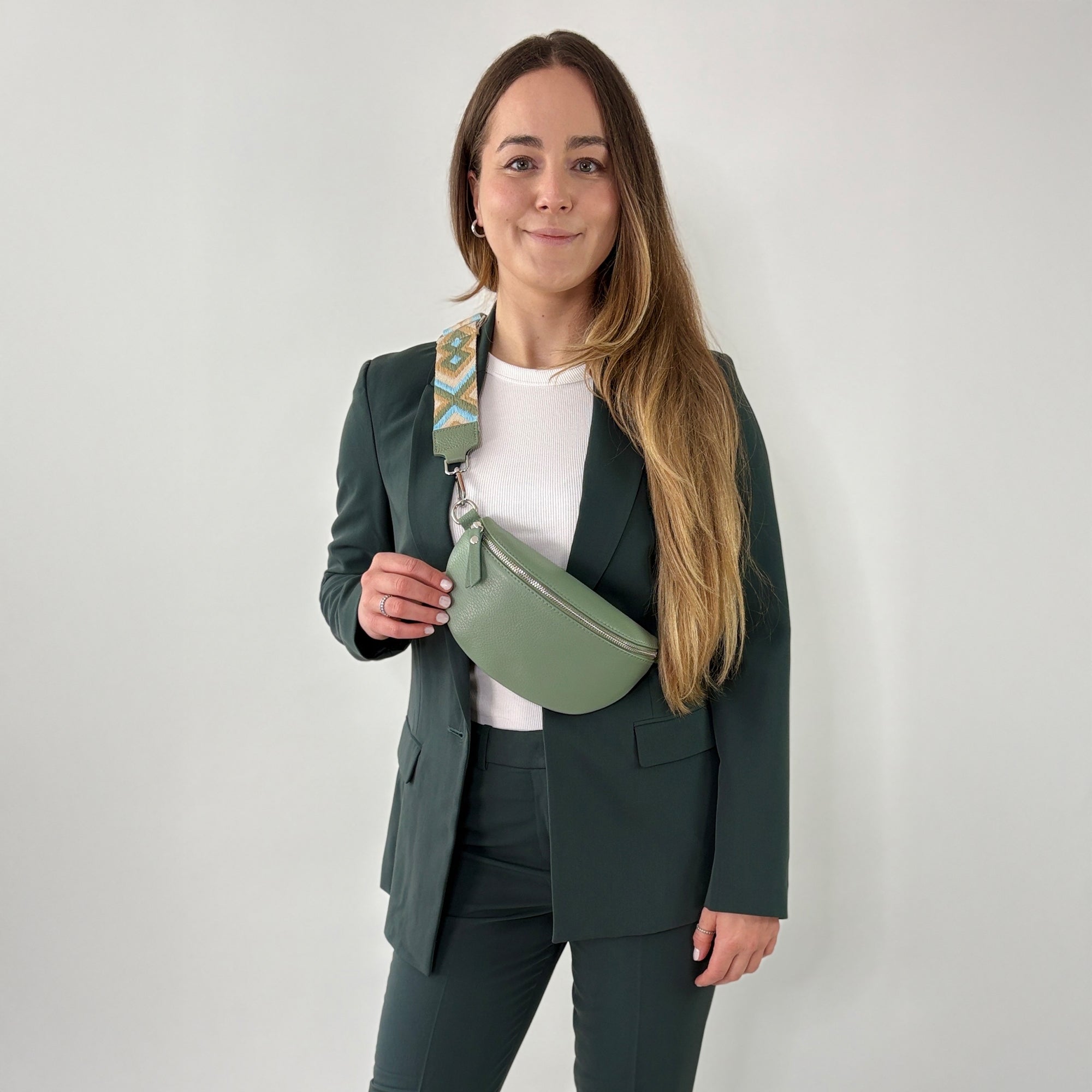 TONI Bauchtasche mint – Small