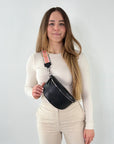 TONI Bauchtasche schwarz – Medium