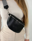 TONI Bauchtasche schwarz – Medium