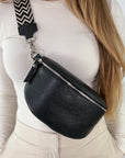 TONI Bauchtasche schwarz – Medium