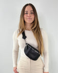 TONI Bauchtasche schwarz – Medium