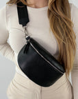 TONI Bauchtasche schwarz – Medium