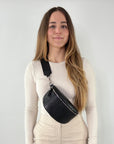 TONI Bauchtasche schwarz – Medium