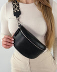 TONI Bauchtasche schwarz – Medium