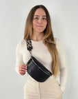 TONI Bauchtasche schwarz – Medium