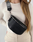 TONI Bauchtasche schwarz – Medium