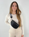 TONI Bauchtasche schwarz – Medium