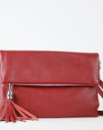 lepelou - leder - ANNA – Leder Umhängetasche rot - 