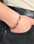 lepelou - leder - Armreif FERA Rosegold - LPSAROROS