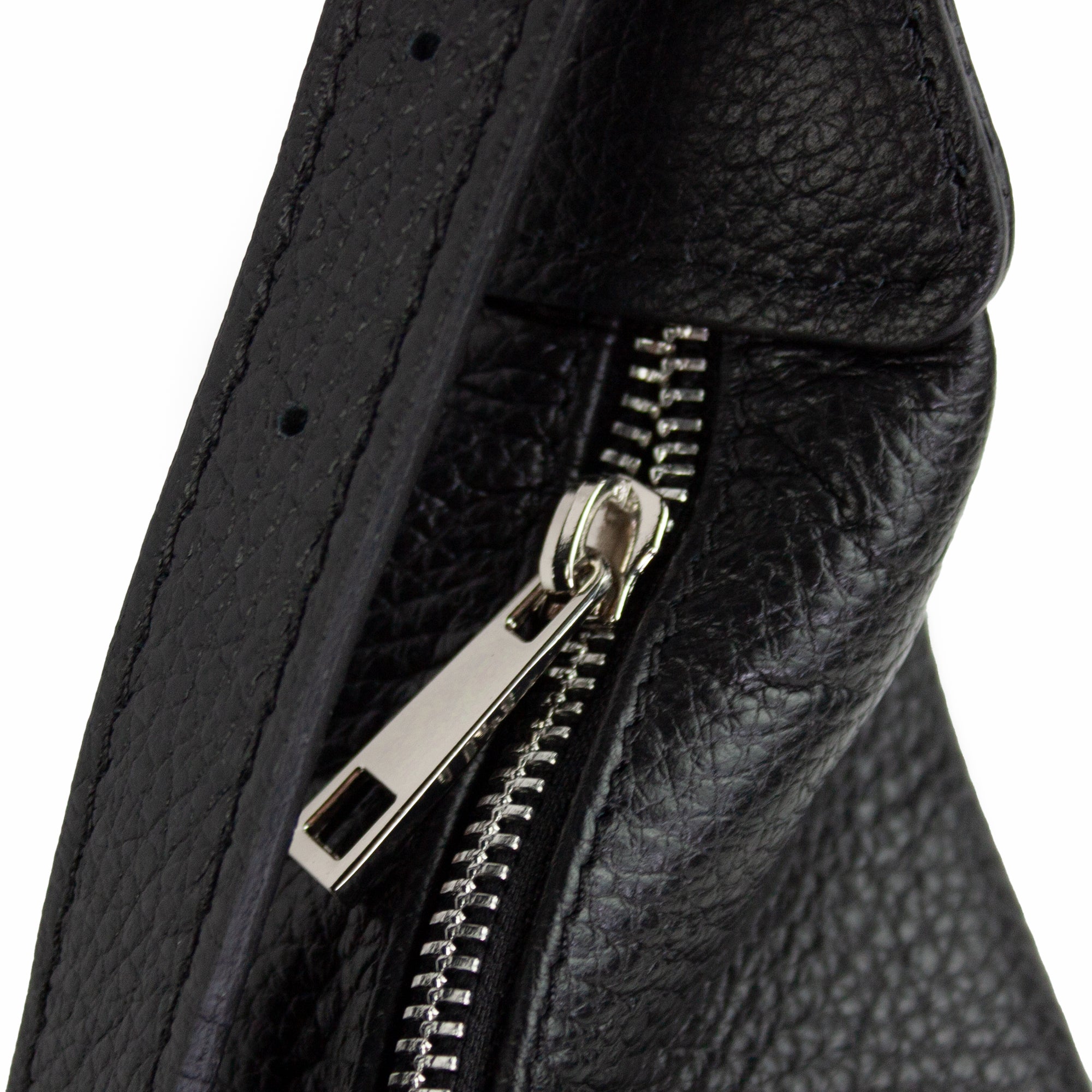 lepelou - leder - Bauchtasche - Leder Moon Bag MONA schwarz - LPHMONSCHGL