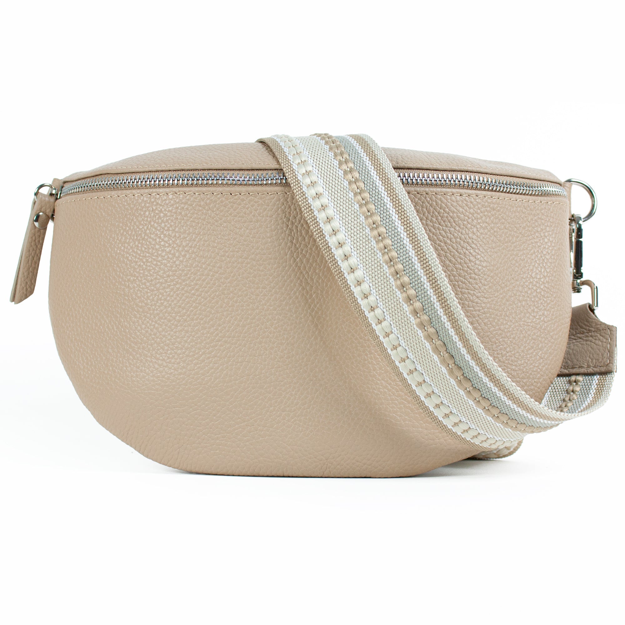 lepelou - leder - Bauchtasche - TONI Bauchtasche beige – Large - LPBTONBEIL4