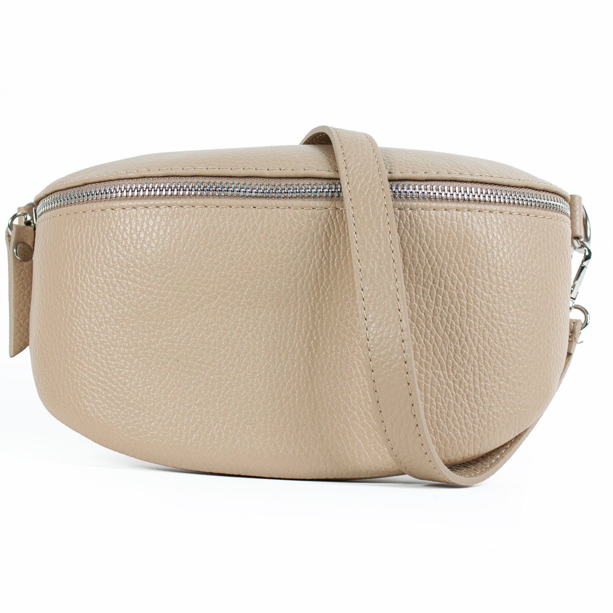 lepelou - leder - Bauchtasche - TONI Bauchtasche beige – Medium - LPBTONBEIM