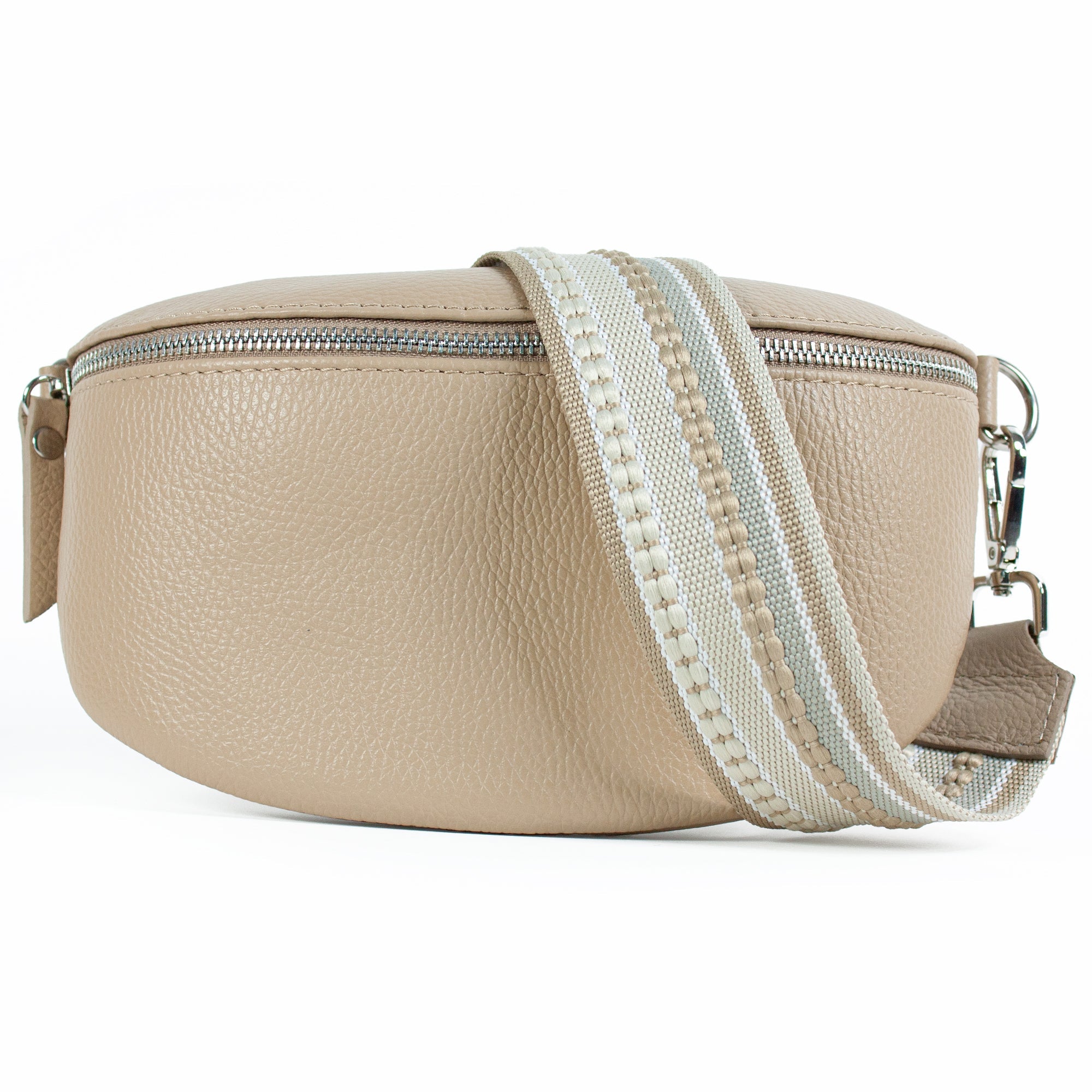 lepelou - leder - Bauchtasche - TONI Bauchtasche beige – Medium - LPBTONBEIM