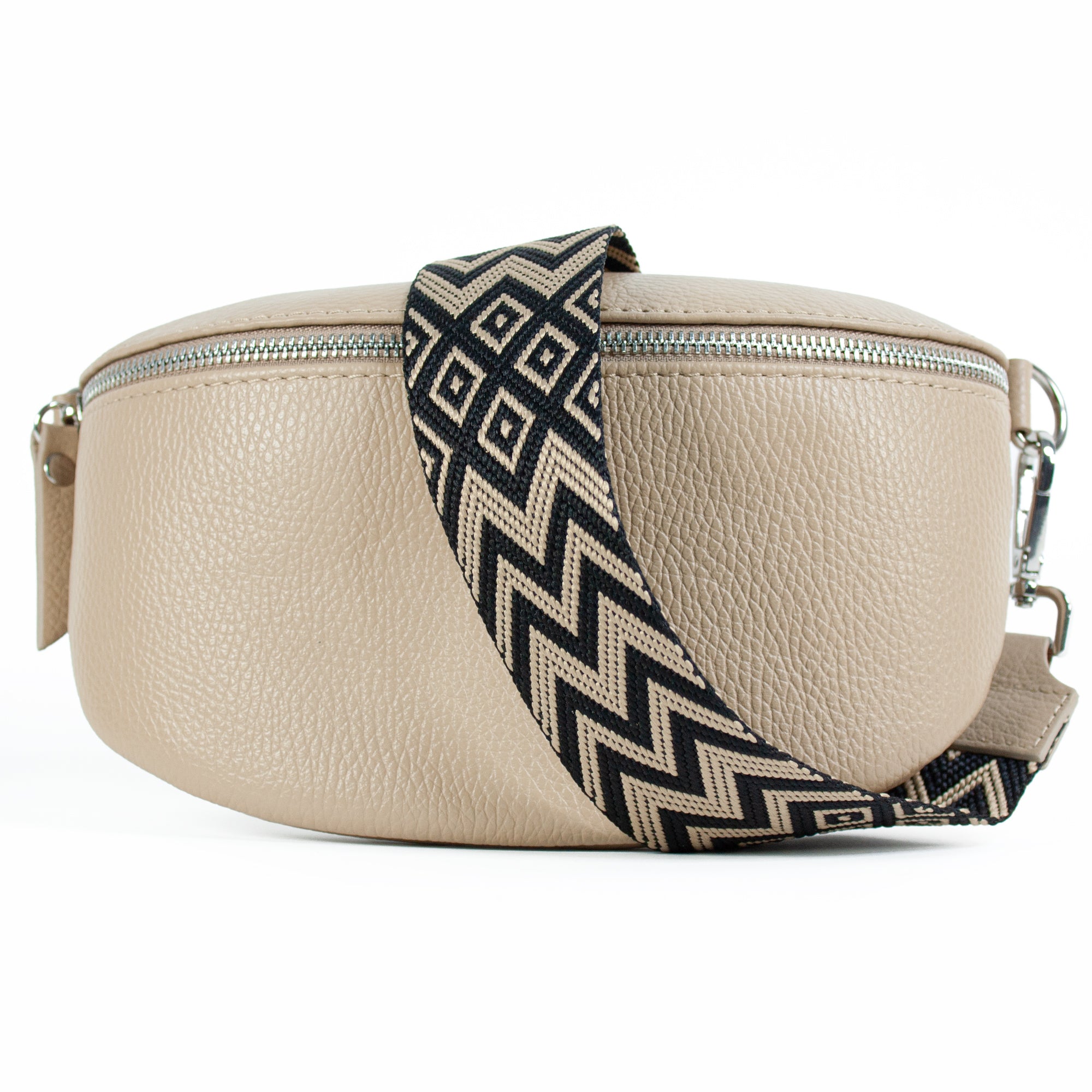 lepelou - leder - Bauchtasche - TONI Bauchtasche beige – Medium - LPBTONBEIM