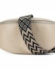 lepelou - leder - Bauchtasche - TONI Bauchtasche beige – Medium - LPBTONBEIM