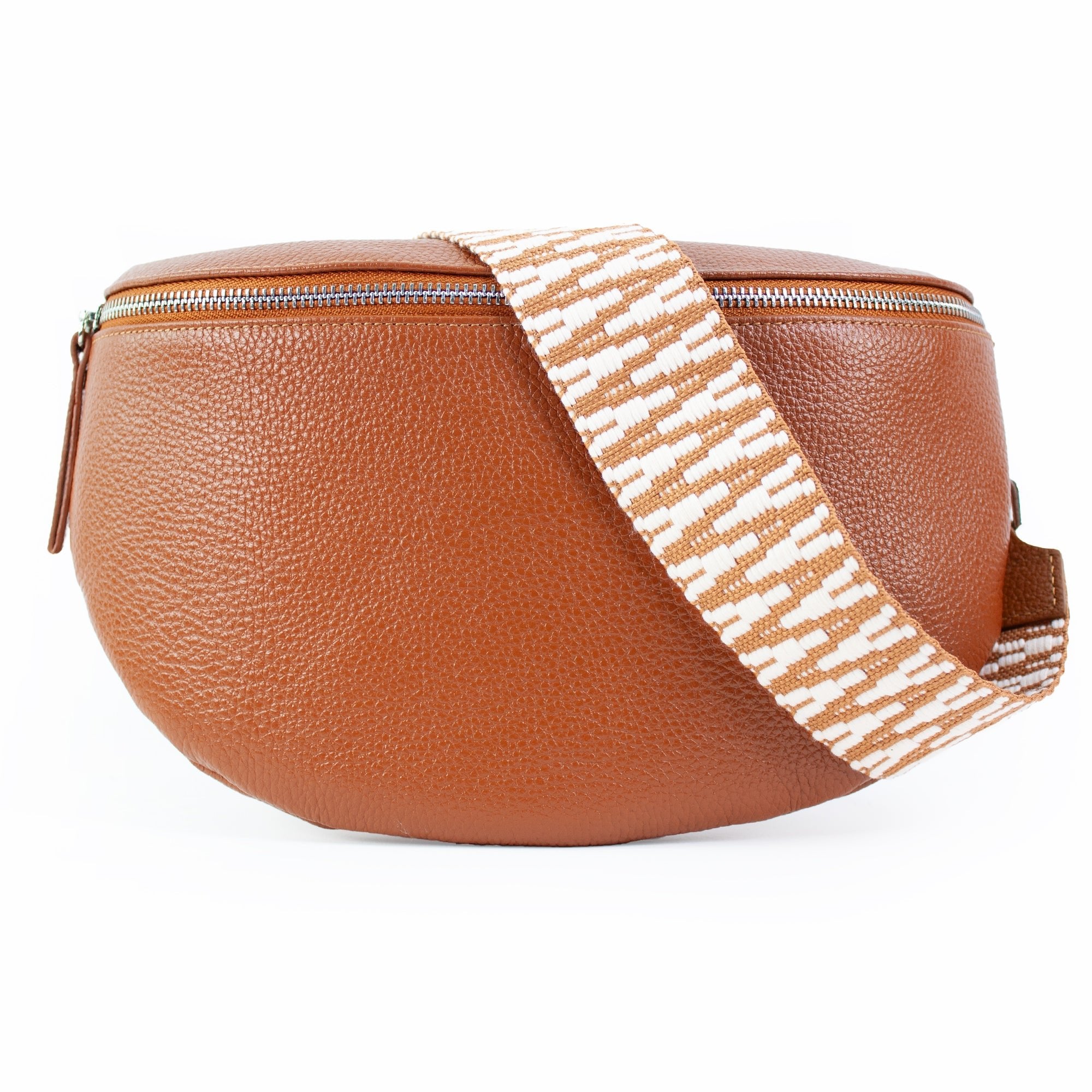 lepelou - leder - Bauchtasche - TONI Bauchtasche cognac – Large - LPBTONCOGL1