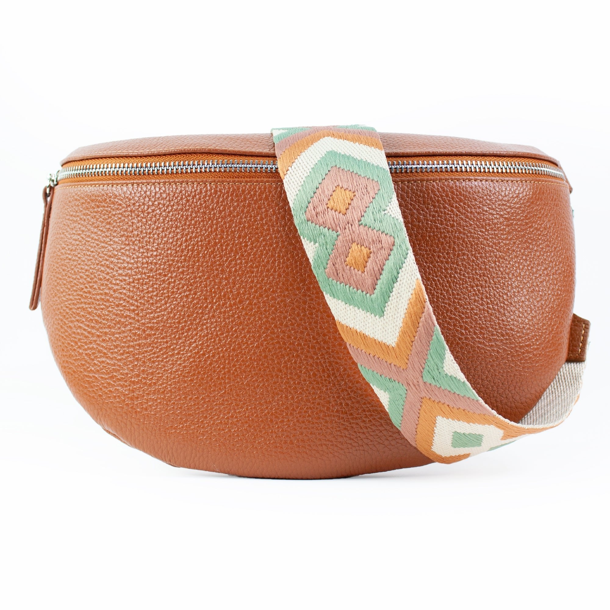 lepelou - leder - Bauchtasche - TONI Bauchtasche cognac – Large - LPBTONCOGL4