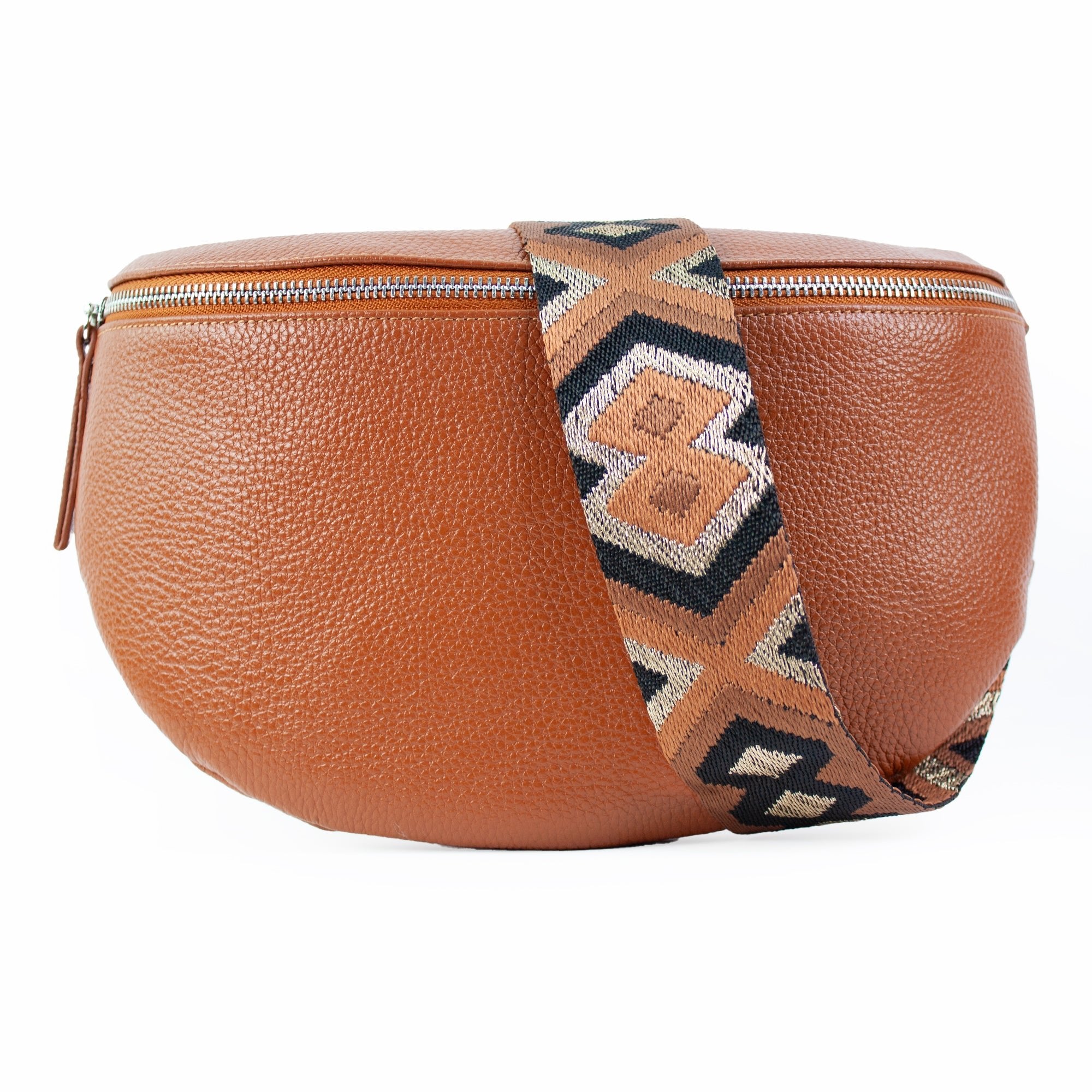 lepelou - leder - Bauchtasche - TONI Bauchtasche cognac – Large - LPBTONCOGL5