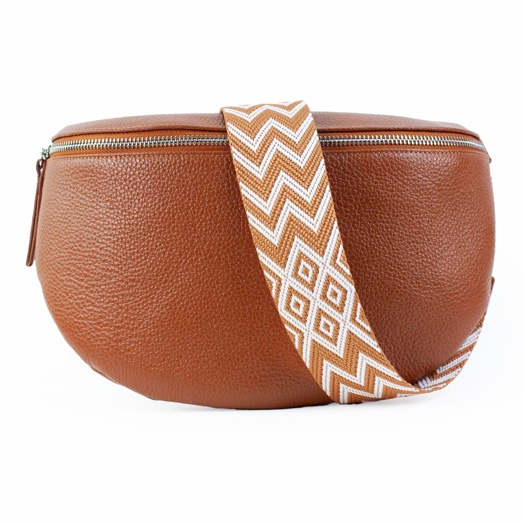 lepelou - leder - Bauchtasche - TONI Bauchtasche cognac – Large - LPBTONCOGL7