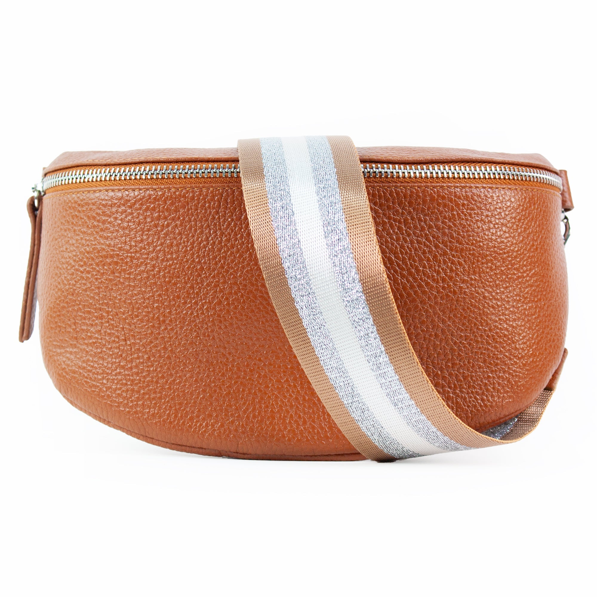 lepelou - leder - Bauchtasche - TONI Bauchtasche cognac – Medium - LPBTONCOGM