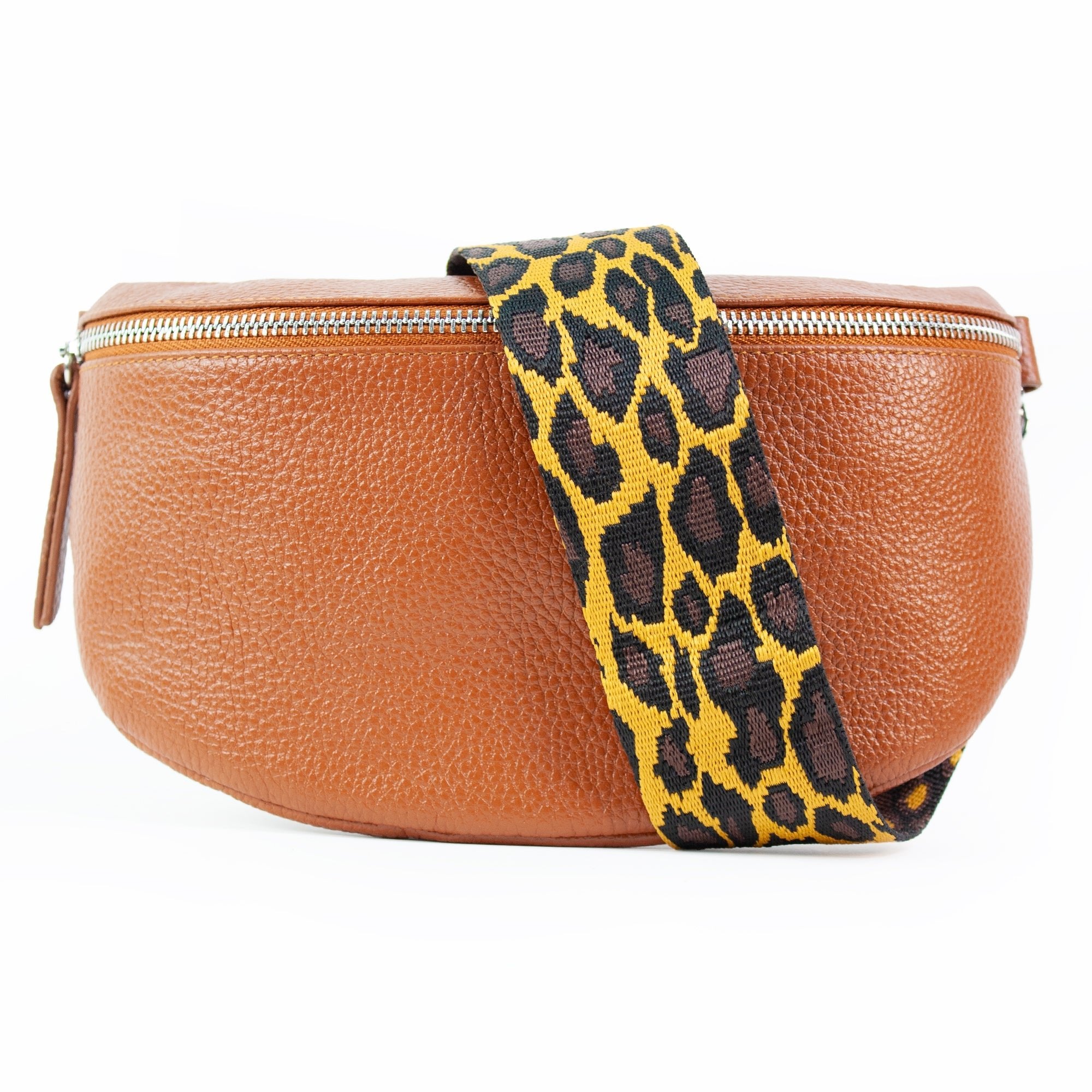 lepelou - leder - Bauchtasche - TONI Bauchtasche cognac – Medium - LPBTONCOGM