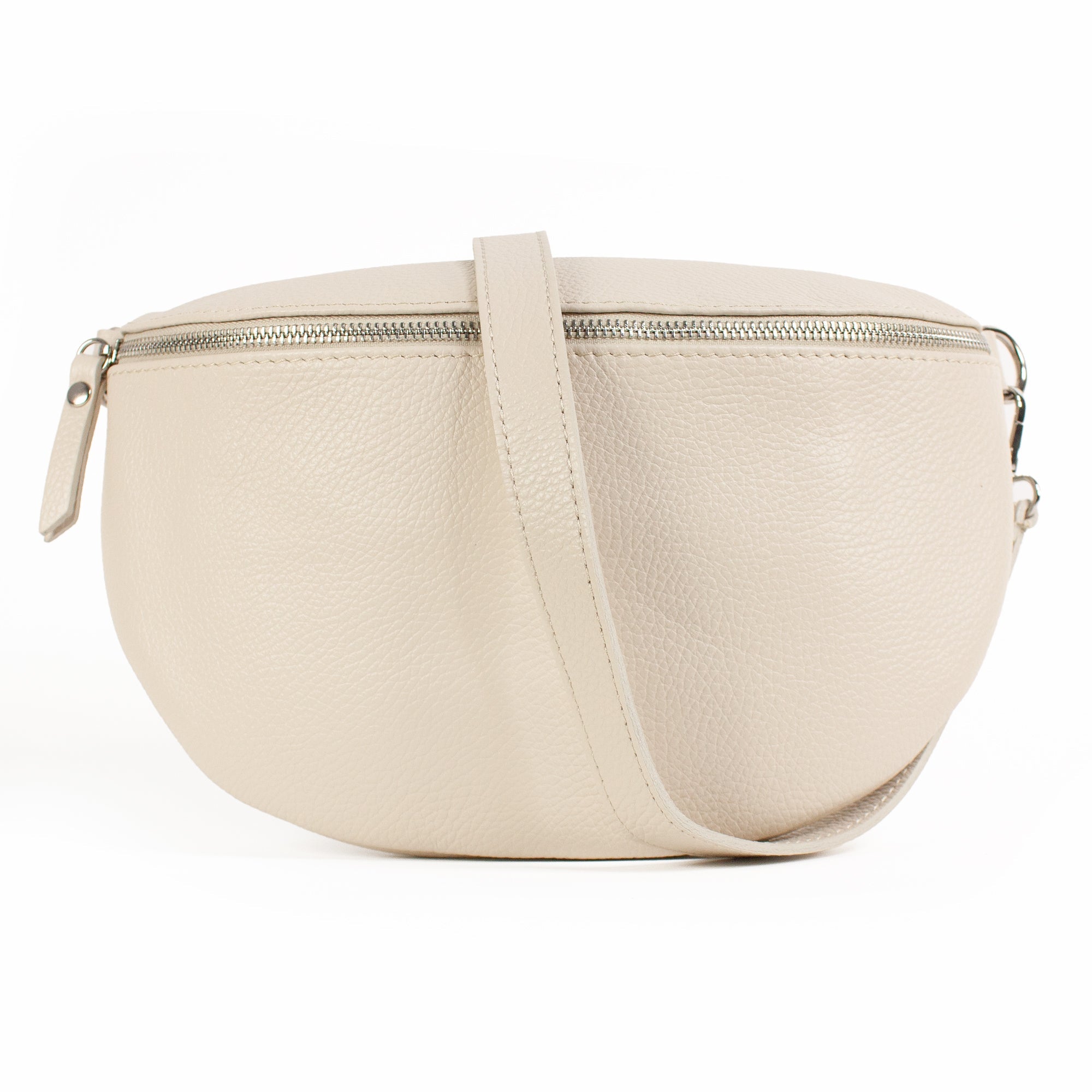lepelou - leder - Bauchtasche - TONI Bauchtasche creme – Large - LPBTONCREL