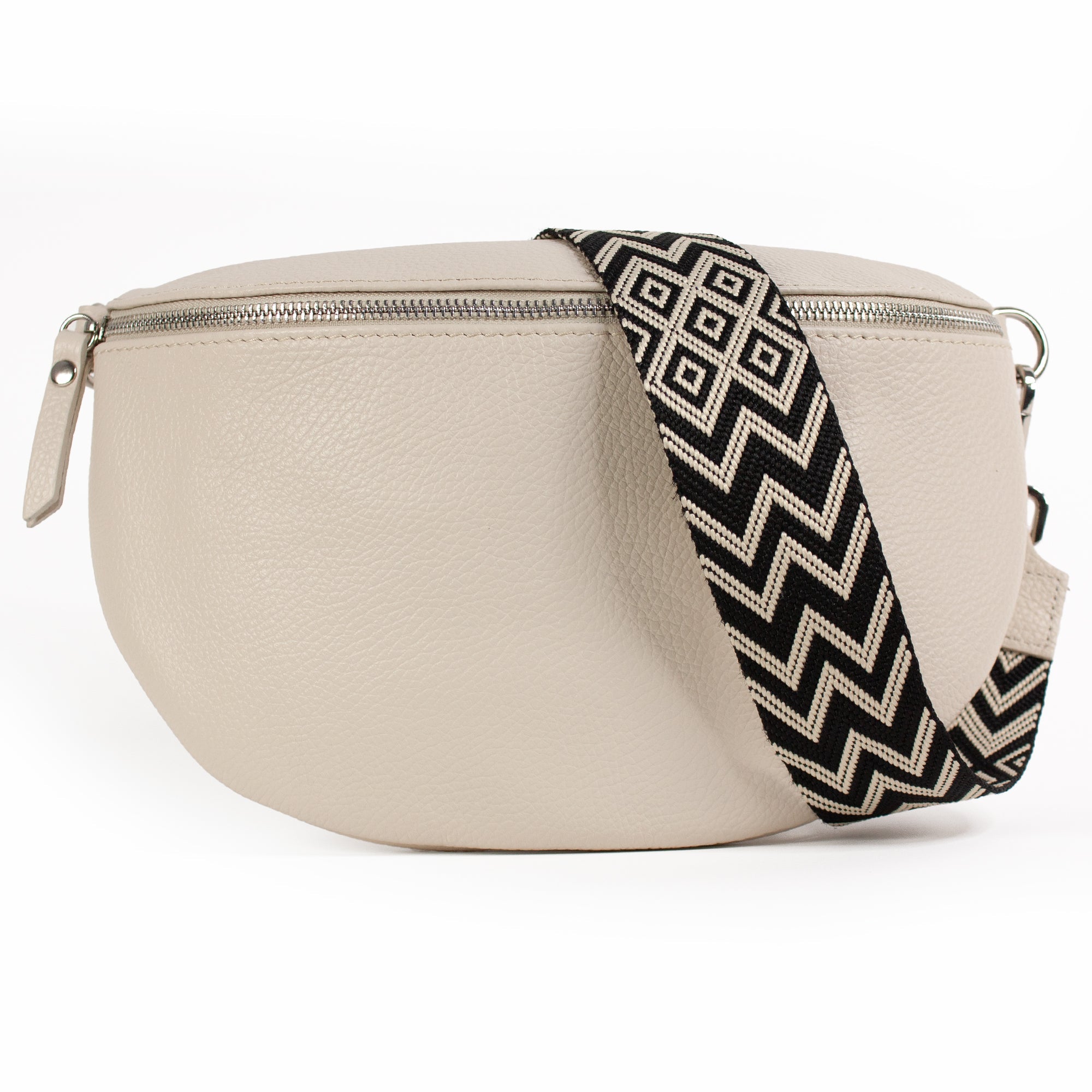lepelou - leder - Bauchtasche - TONI Bauchtasche creme – Large - LPBTONCREL5