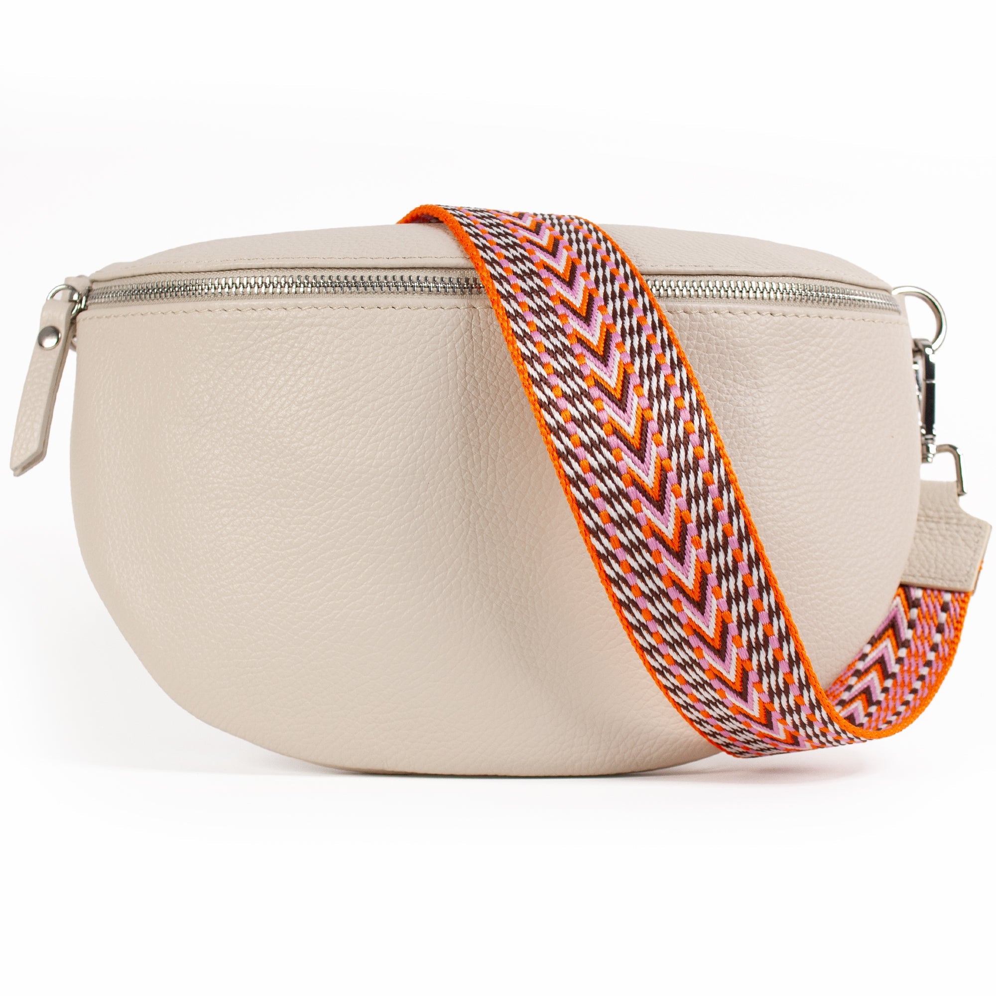lepelou - leder - Bauchtasche - TONI Bauchtasche creme – Large - LPBTONCREL8