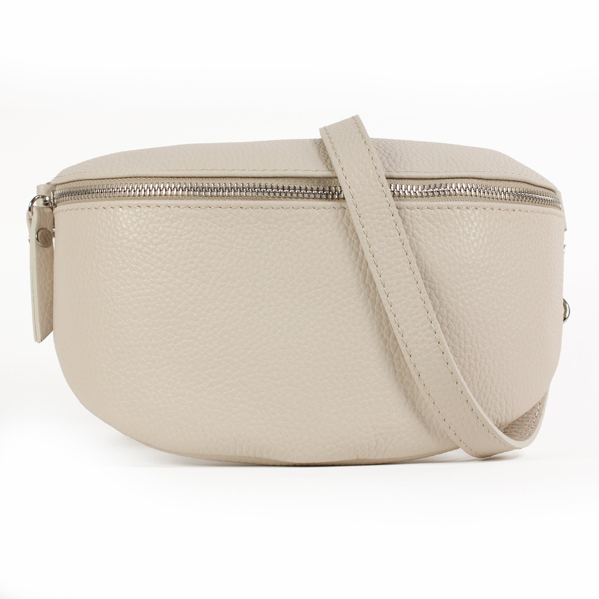 lepelou - leder - Bauchtasche - TONI Bauchtasche creme – Medium - LPBTONCREM