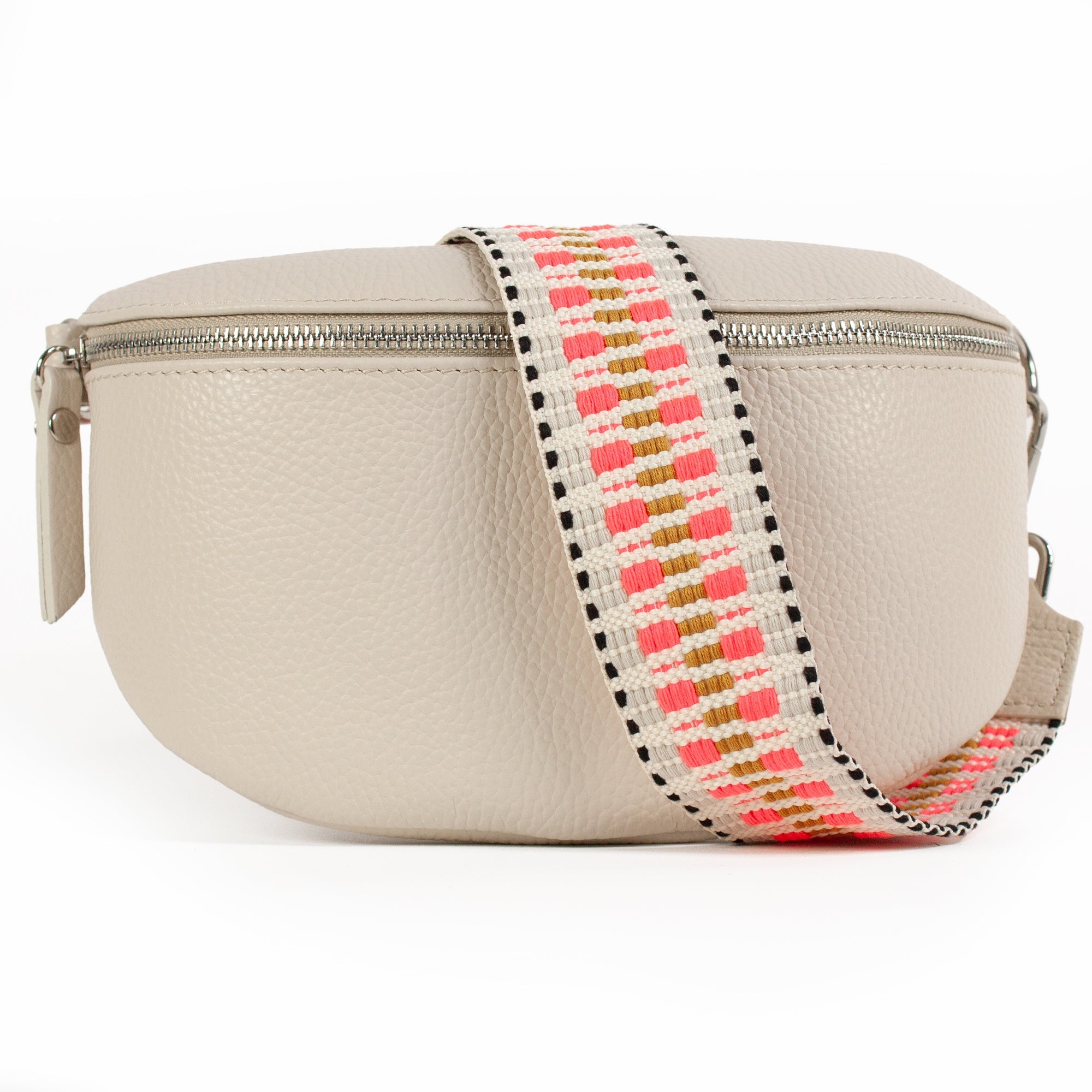 lepelou - leder - Bauchtasche - TONI Bauchtasche creme – Medium - LPBTONCREM4