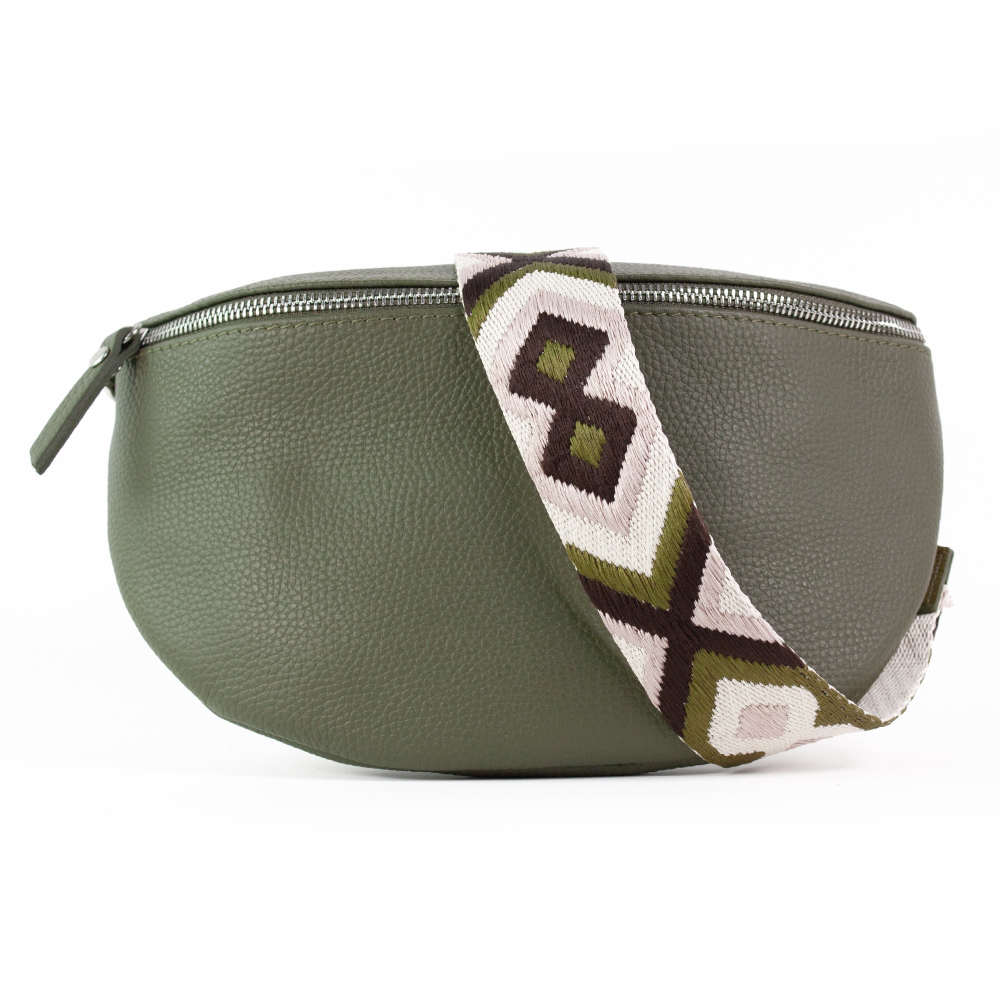 lepelou - leder - Bauchtasche - TONI Bauchtasche khaki – Large - LPBTONKHAL1