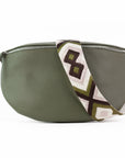 lepelou - leder - Bauchtasche - TONI Bauchtasche khaki – Large - LPBTONKHAL1