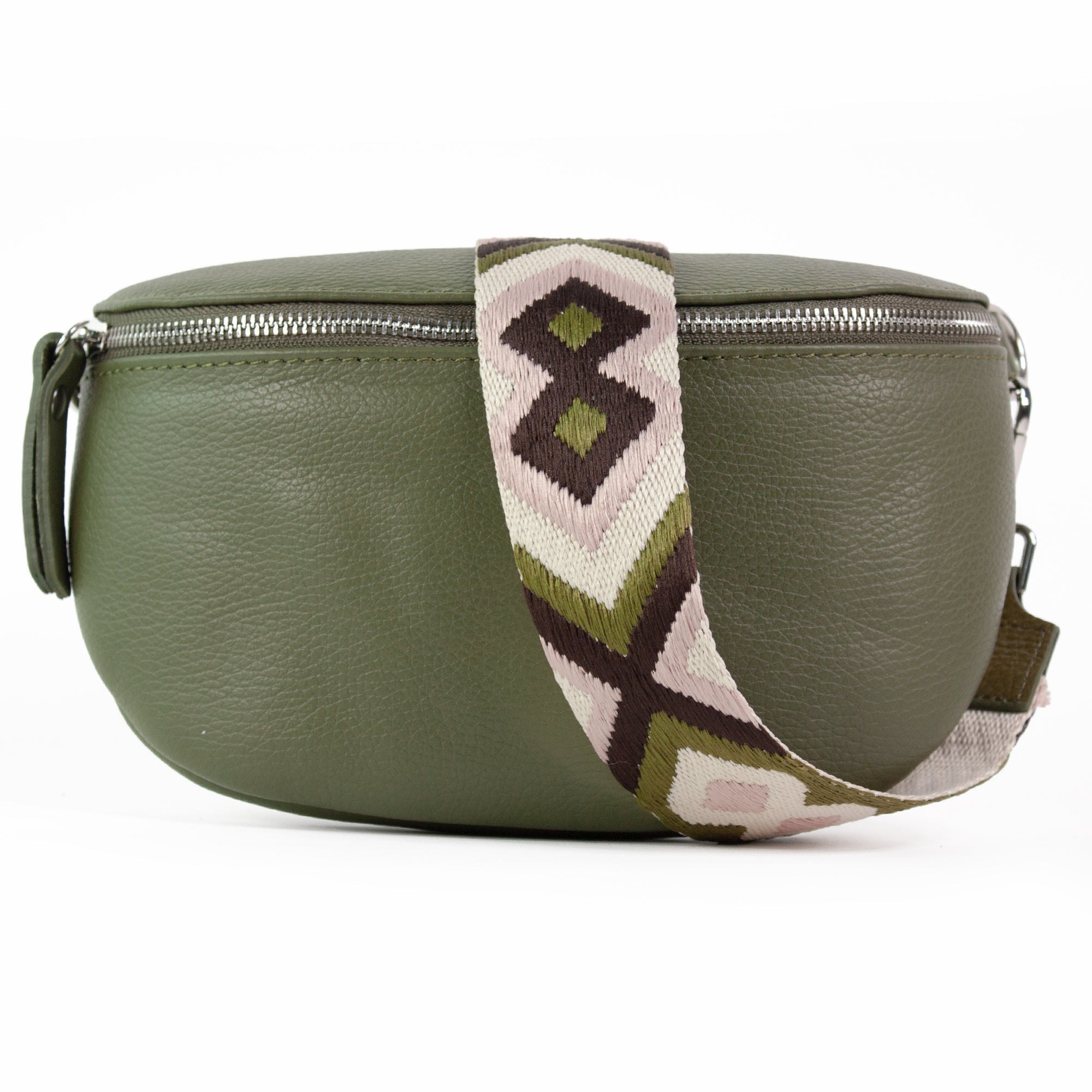 lepelou - leder - Bauchtasche - TONI Bauchtasche khaki – Medium - LPBTONKHAM