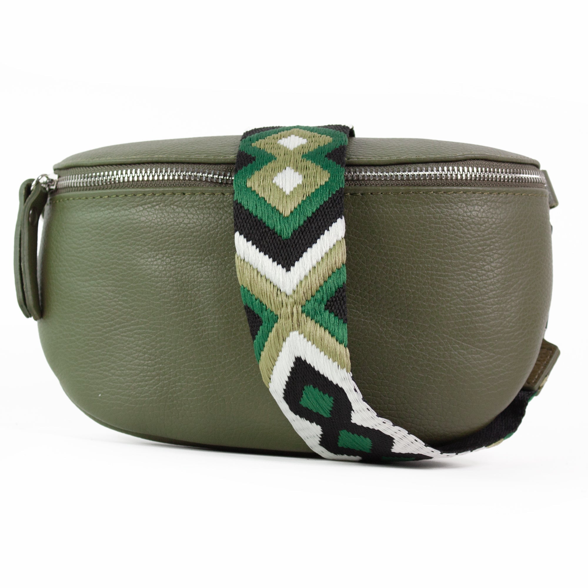 lepelou - leder - Bauchtasche - TONI Bauchtasche khaki – Medium - LPBTONKHAM